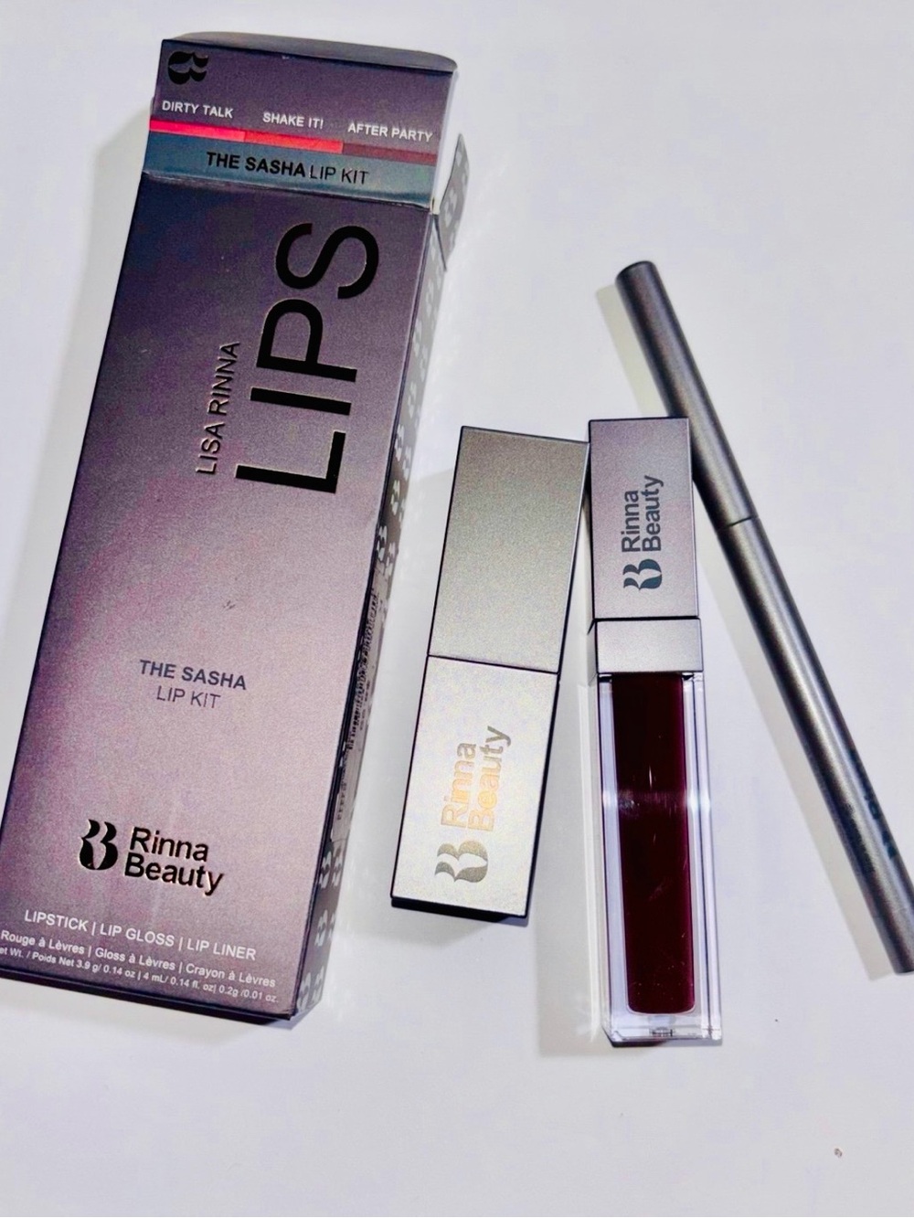 Rinna Beauty The Sasha Lip Kit - Dirty Talk, Shake it & After Party